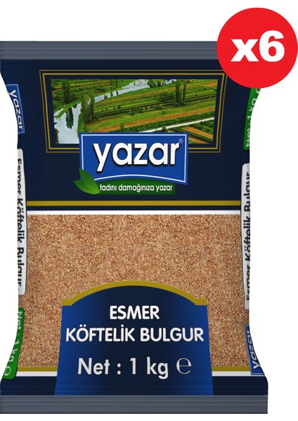 Esmer Köftelik Bulgur 1 kg x 6 'lı