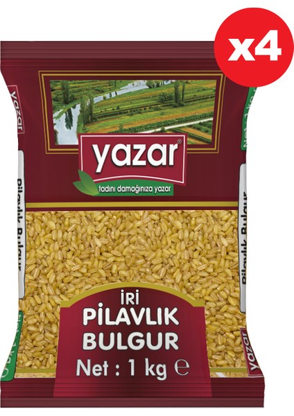 Iri Taneli Pilavlık Bulgur 1 kg x 4 'lı
