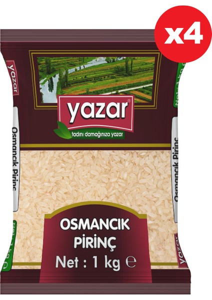 Osmancık Pirinç 1 kg x 4 'lı