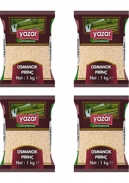 Osmancık Pirinç 1 kg x 4 'lı