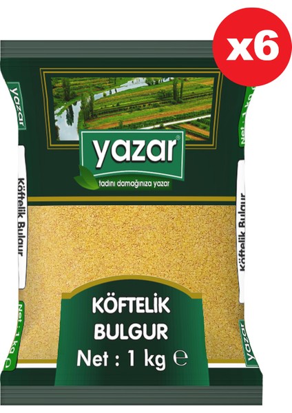 Köftelik Bulgur 1 kg x 6 'lı