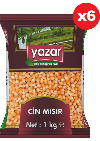 Cin Mısır 1 kg x 6 'lı