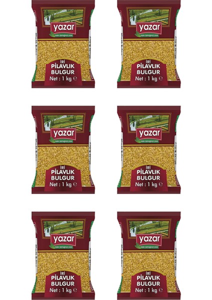 Iri Taneli Pilavlık Bulgur 1 kg x 6 'lı fiyatları