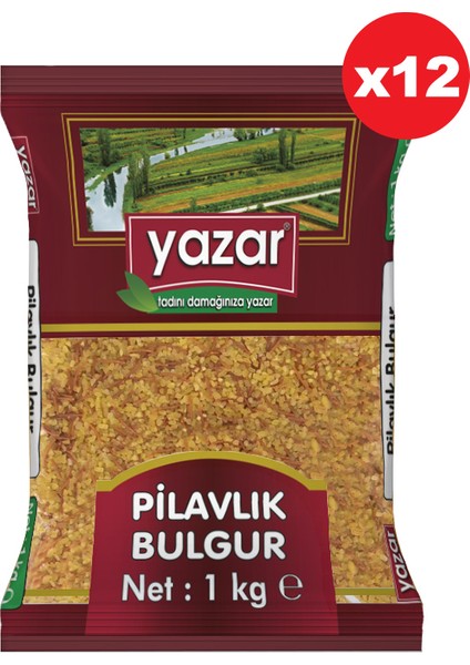 Şehriyeli Pilavlık Bulgur 1 kg x 12 'lı