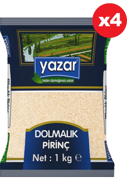 Dolmalık Sütlaçlık Kırık Pirinç 1 kg x 4 'lı