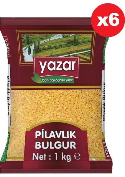 Pilavlık Bulgur 1 kg x 6 'lı