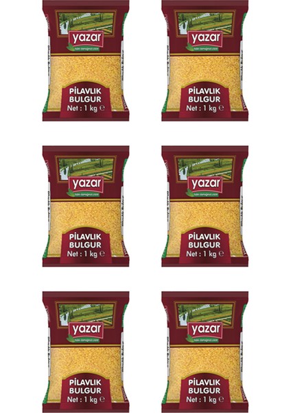 Pilavlık Bulgur 1 kg x 6 'lı fiyatları