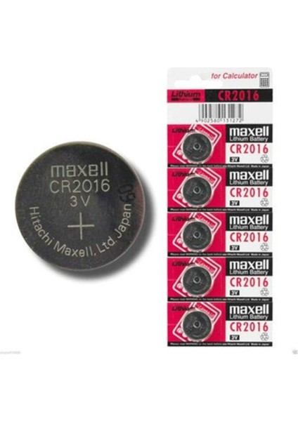 CR-2016 3 Volt Para Pil - Adet