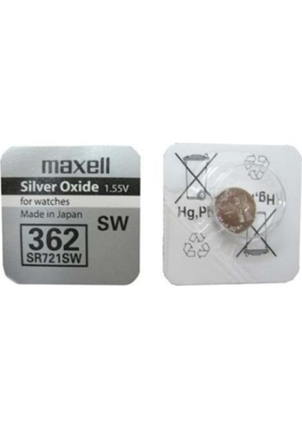 362 SR721SW Saat Hafıza Pili - Adet
