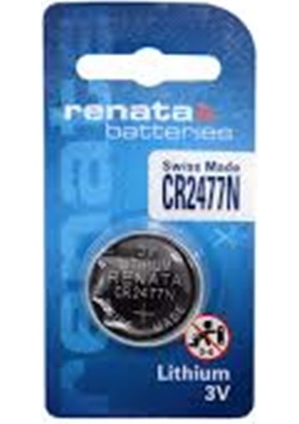 CR2477N 3 Volt Lithium Pil - Adet