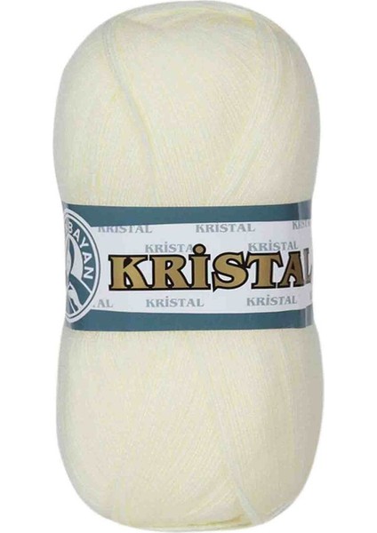 Kristal El Örgü Ipi Açık Sarı 005 .
