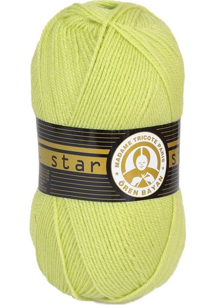 Star El Örgü İpi Fıstık Yeşili 064