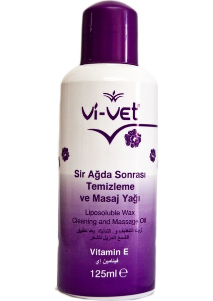 Ağda Temizleme Yağı 125 ml Vit-E