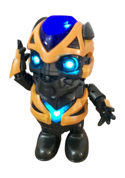 Bıg Hero Robot Transformers Dance Hero Bumble Bee Işıklı Dans Eden Transformers Işıklı Robot