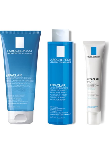 La Roche Posay - Effaclar Pürüzsüz Cilt Bakım Seti