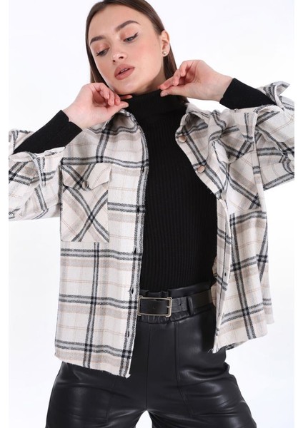 3854 Ekose Desen Çift Cepli Gömlek fiyatları