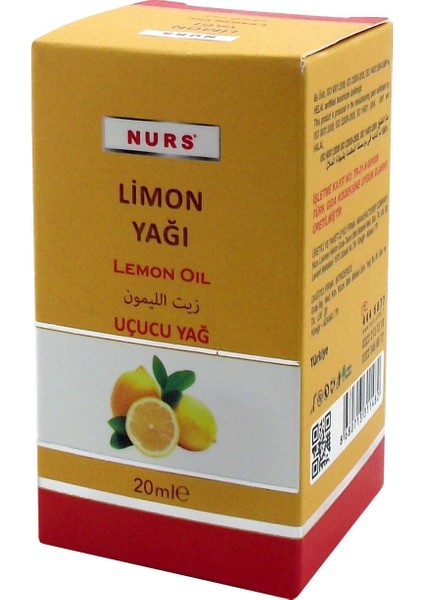 Limon Yağı 20 ml