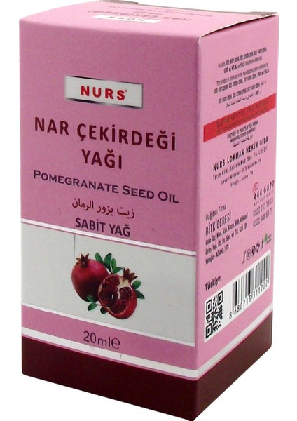 Nar Çekirdek Yağı 20 ml