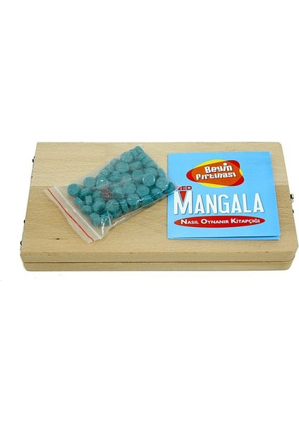 , Ahşap Mangala, Kapaklı Mancala Oyunu, Zeka Oyunları