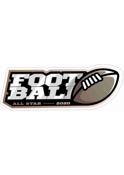Amerikan Futbolu - American Football Sticker - 24080
