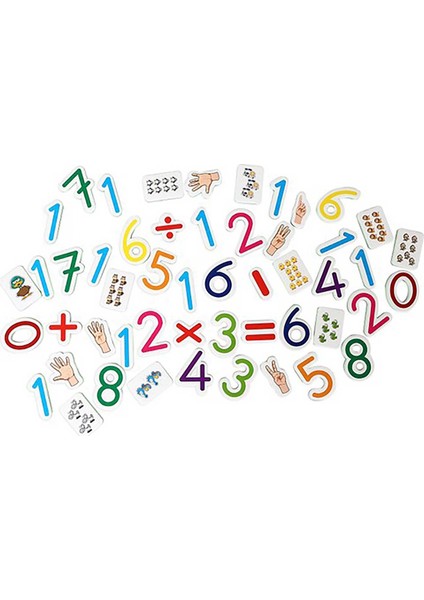 Diy Toy, Manyetik,harfler, Sayılar, 2 Li Magnet Set,eğitici Magnet modelleri