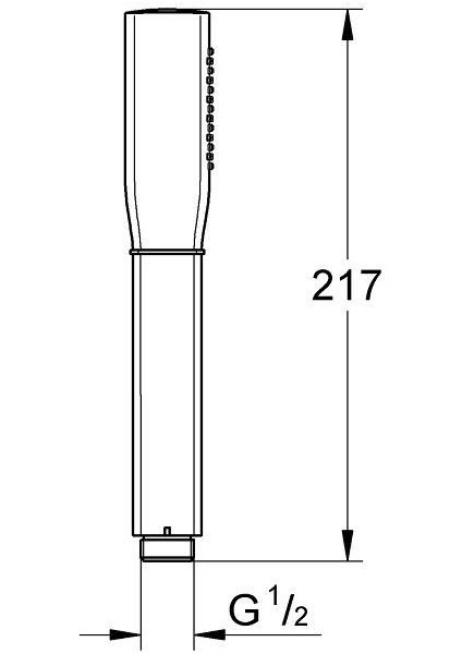El Duşu Tek Akışlı Grandera Krom - 26037001 fiyatları