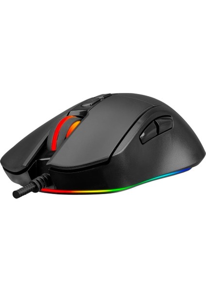 Bygame-M1 Full Rgb Işıklı 10000DPI 7 Tuşlu Profesyonel Gaming Oyuncu Mouse