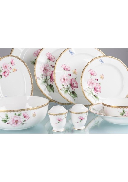 Antique Rose 72 Parça Yemek Seti fiyatları