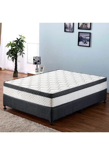 Pooly Sleepıng 70x160 cm Extra Katmanlı Visco Pedli Yaylı Yatak Lüx Seri Yaylı Yatak