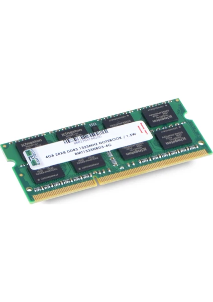 RMT1333NBD3-4G 4 GB Ddr3 1333 Mhz Cl9 1.5 V Notebook Ram RMT1333NBD3-4G