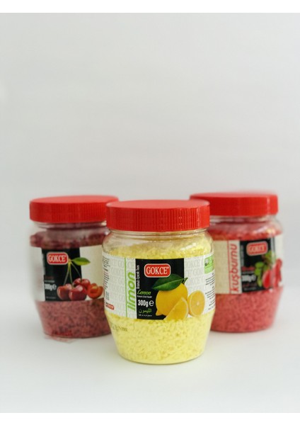 Limon+Kuşburnu+Vişne 300GR.*3 Lü