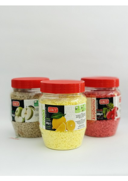 Limon+Kuşburnu+Elma 300GR.*3 Lü