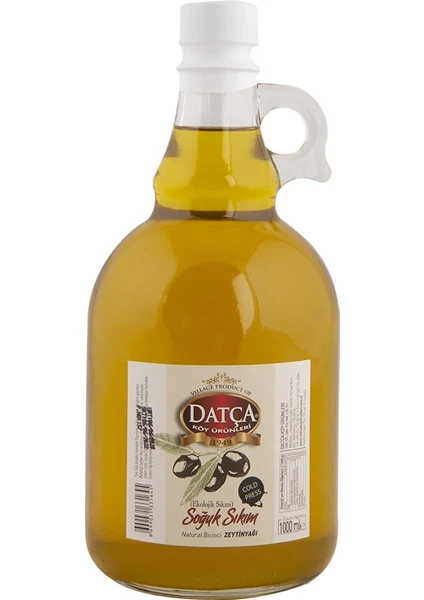 Datça Soğuk Sıkım Zeytinyağı Galon 1000 ml