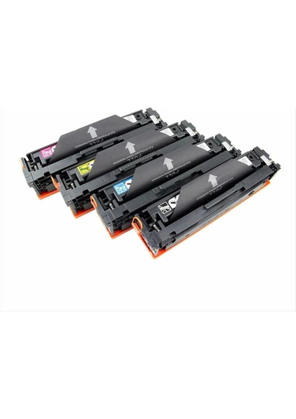 Color Laserjet Pro Mfp M283FDW 207A 4 Renk Cmyk Muadil Takım (Chipsiz)