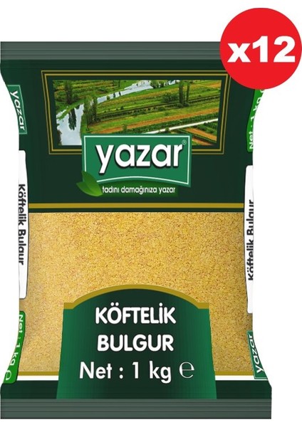Köftelik Bulgur 1kg 12'li