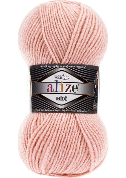 Süperlana Midi 523 100GR x 5 Adet