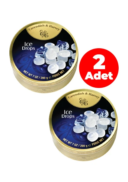 Cavendish & Harvey  Buz Ferahlığı Pudralı Şeker 200 gr - 2'li