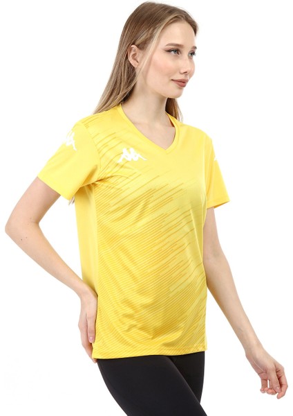 Kadın Poly T-Shirt Abuw Sarı modelleri