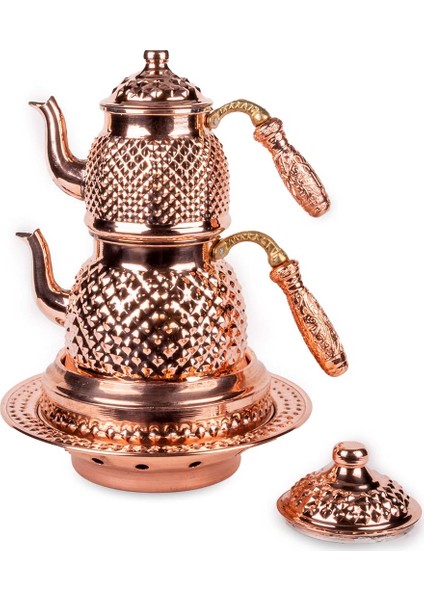 Keops Bakır Çaydanlık ve Balkon Sefası