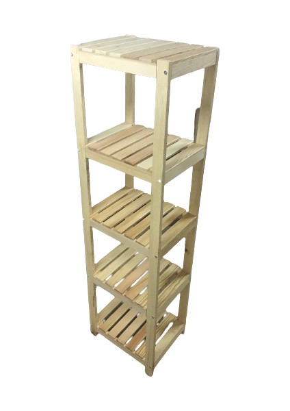 Naturalwood 5katlı Çok Amaçlı Raf