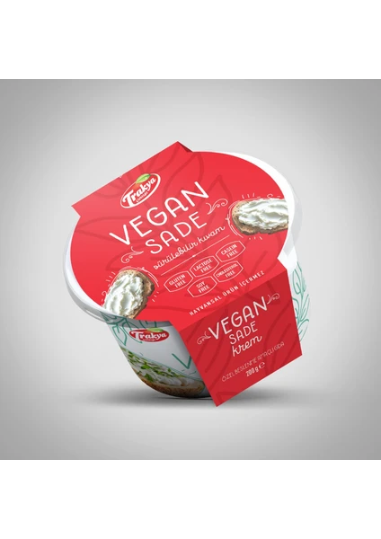 Trakya Çiftliği Vegan Sade Krem Peynir