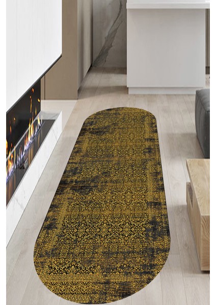 North Desenli Halı (Makinada Yıkanabilir Kaymaz DotTaban) - CP527