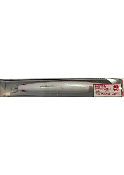 New Seabass Minnow 125F 21GR (Color : 24) (Mor Kafa Glow)