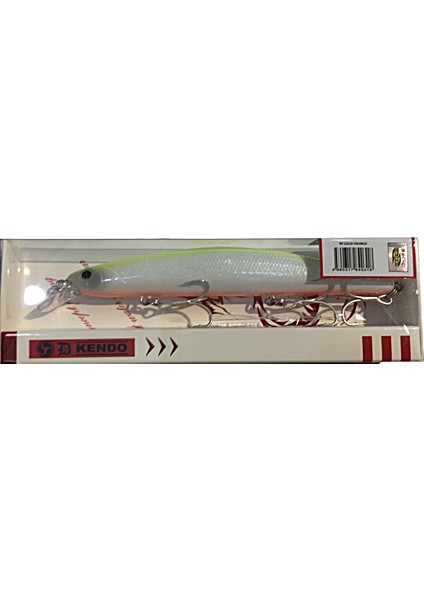 Kendo Seabass Minnow 125F 21GR (Color : 13) (Limon)