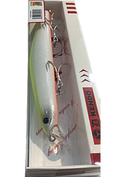 Kendo Seabass Minnow 125F 21GR (Color : 13) (Limon)