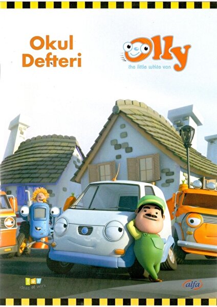 Alfa Defter Olly 40 Yaprak A5 Çizgili Defter