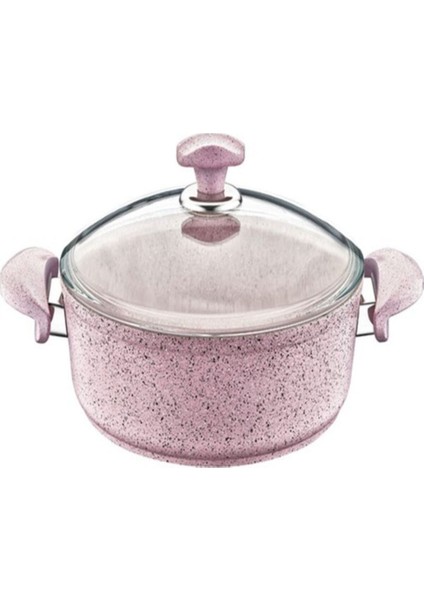 Granit 20 X 10 Cm Derin Tencere 3110-Pembe