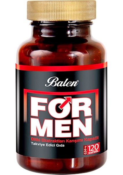 Formen 500MG 120 Kapsül+Tribulus Terrestris 620MG 60 Kapül