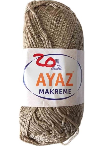Angel Çanta Akssesuar 100 Gram Polyester Makrome No:20 Vizon