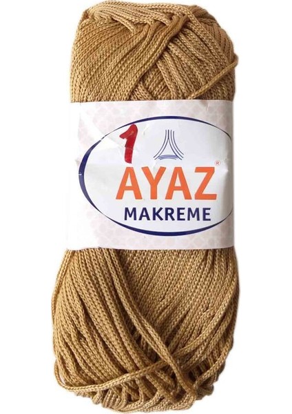 Angel Çanta Akssesuar 100 Gram Polyester Makrome No:1 Sütlü Kahve